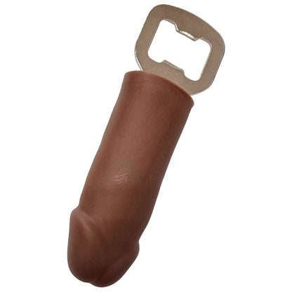 DIABLO PICANTE ABRIDOR DE PeNIS DE BORRACHA MARROM