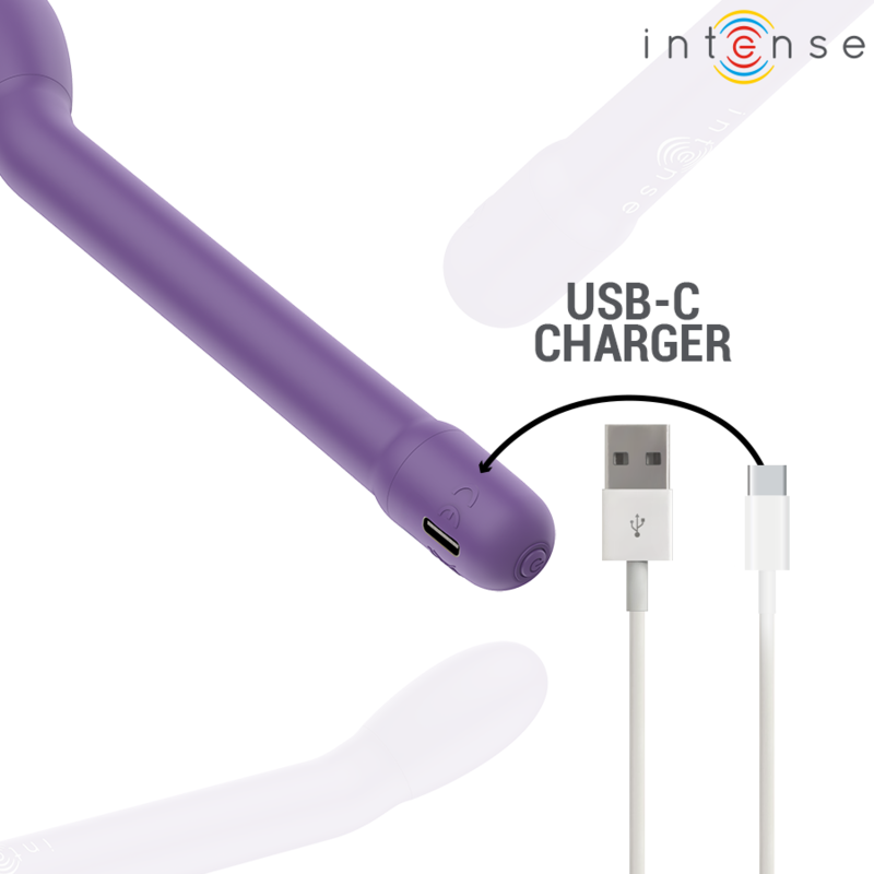 INTENSE ESTIMULADOR DE PONTO G RECARREGaVEL KARLIE ROXO