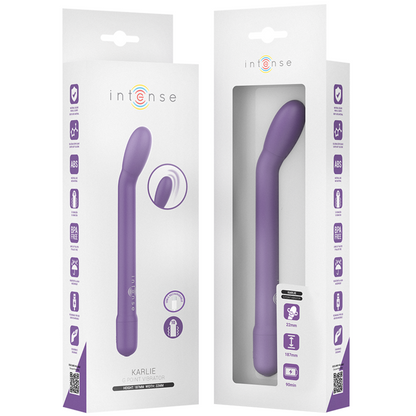 INTENSE ESTIMULADOR DE PONTO G RECARREGaVEL KARLIE ROXO