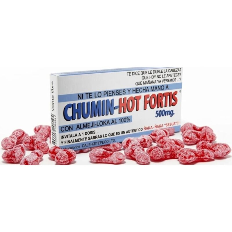 DIABLO GOLOSO CAIXA DE DOCES CHUMIN HOT FORTIS