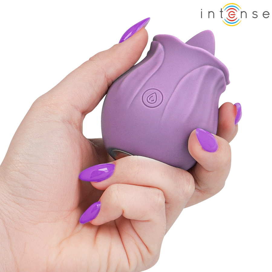 INTENSE AZALEA ESTIMULANTE CLIToRIS FLOR 10 VIBRAyoES ROXO