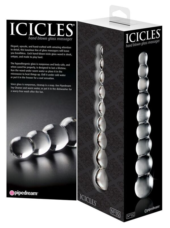 ICICLES MASSAGEADOR DE VIDRO N 2
