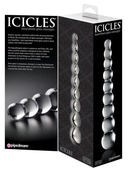 ICICLES MASSAGEADOR DE VIDRO N 2