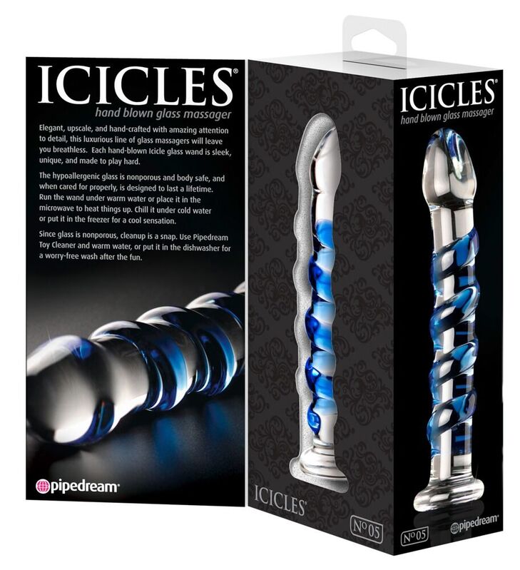 ICICLES N 05 MASSAGER DE VIDRO