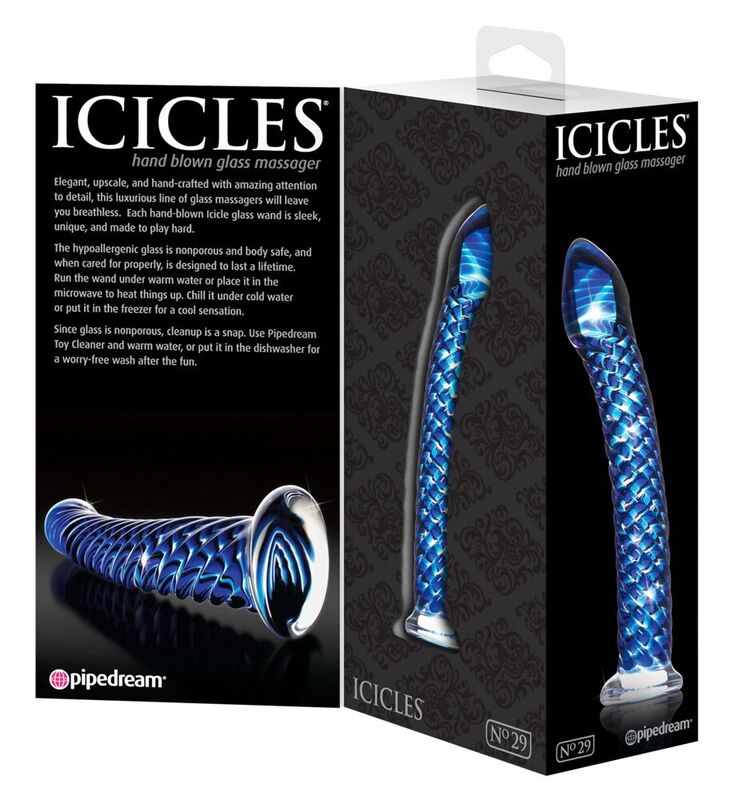 ICICLES MASSAGEIRO DE VIDRO N 29