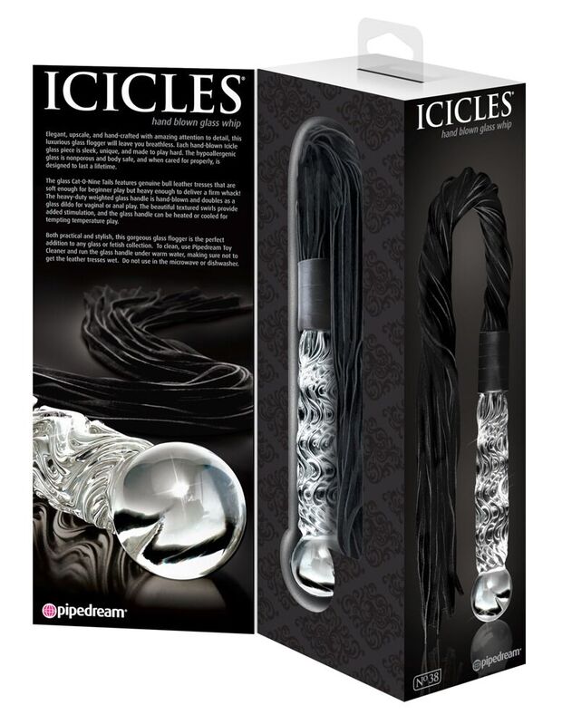 ICICLES MASSAGEIRO DE VIDRO N 38