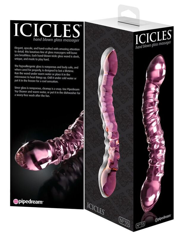 ICICLES MASSAGEADOR DE VIDRO N 55