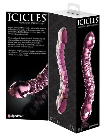 ICICLES MASSAGEADOR DE VIDRO N 55