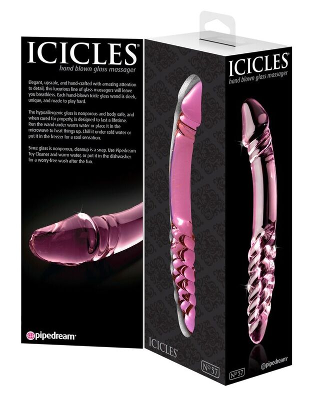ICICLES MASSAGEADOR DE VIDRO N 57