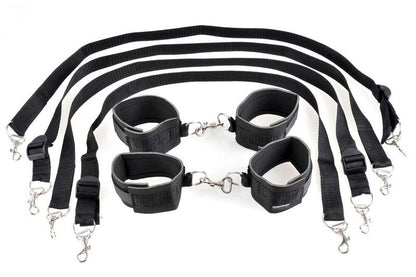 CONJUNTO DE PUNHO E TETHER FETISH FANTASY