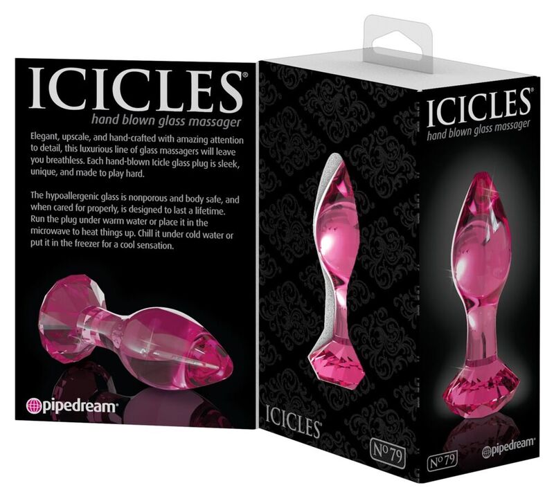 ICICLES PLUG ANAL DE VIDRO N 79