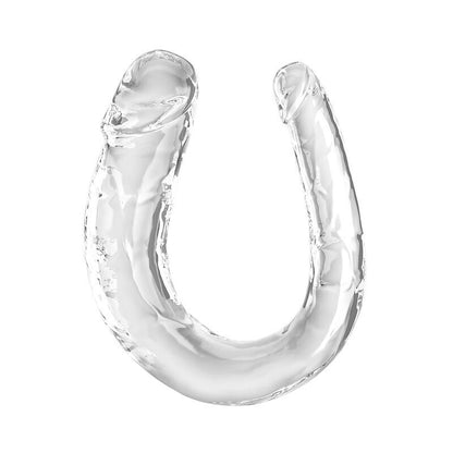 KING COCK DOUBLE TROUBLE DILDO DUPLO 33 CM TRANSPARENTE