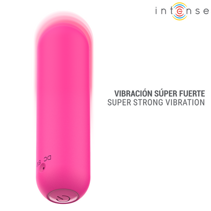 INTENSE JUDY VIBRADOR BULLET RECARREGaVEL COM CONTROLE REMOTO ROSA