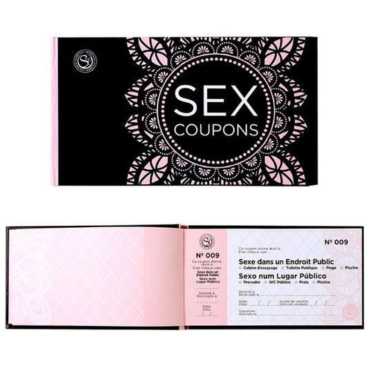 SECRETPLAY SEX COUPONS VALES DE CANJE SENSUALES FR PT