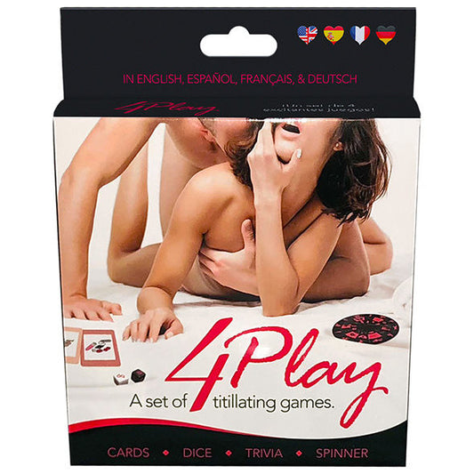 4PLAY SET DE JUEGOS 4 JOGO DE JOGOS ES EN DE FR