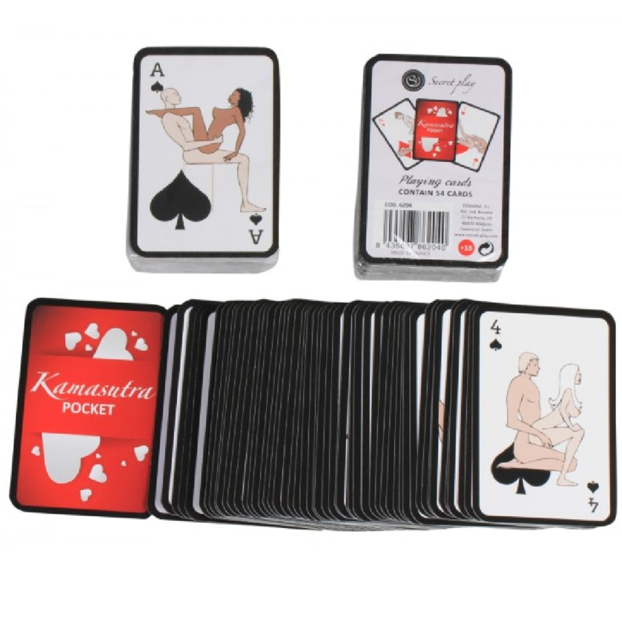 SECRETPLAY CARTAS KAMASUTRA MINI ES EN PT IT FR DE