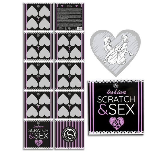 SECRETPLAY SCRATCH SEX JUEGO PAREJAS POSTURAS LESBICAS ES EN FR PT DE