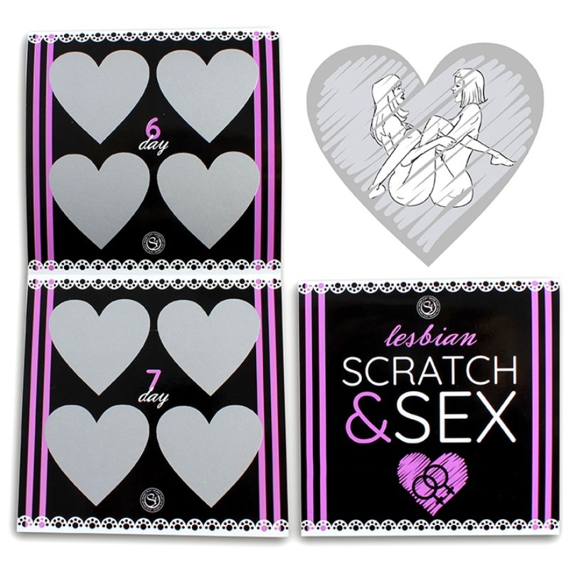 SECRETPLAY SCRATCH SEX JUEGO PAREJAS POSTURAS LESBICAS ES EN FR PT DE