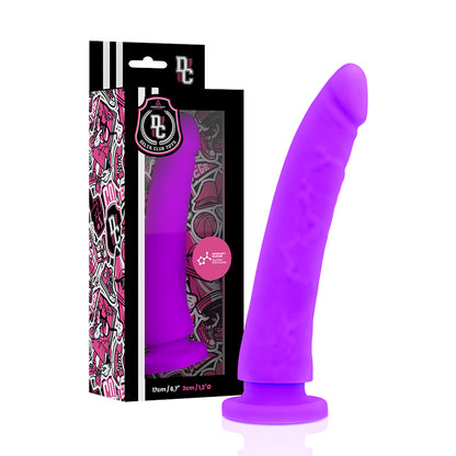 ARREIO DE BRINQUEDOS DELTA CLUB DONG PURPLE SILICONE 17 X 3 CM