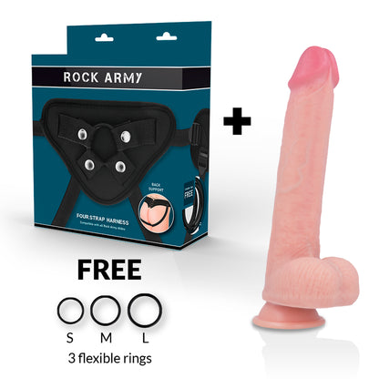 ROCKARMY ARNeS LIQUID SILICONE DILDO PREMIUM KINGCOBRA 24CM