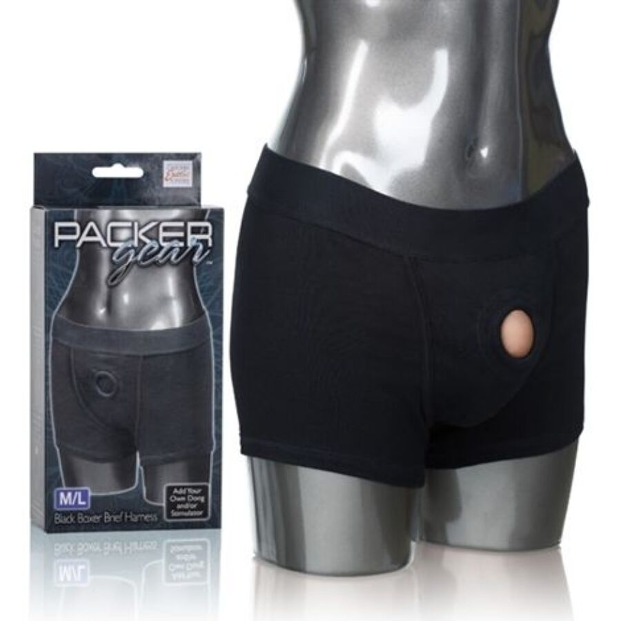 CALEX PACKER GEAR BOXER BRIEF HARNESS M L