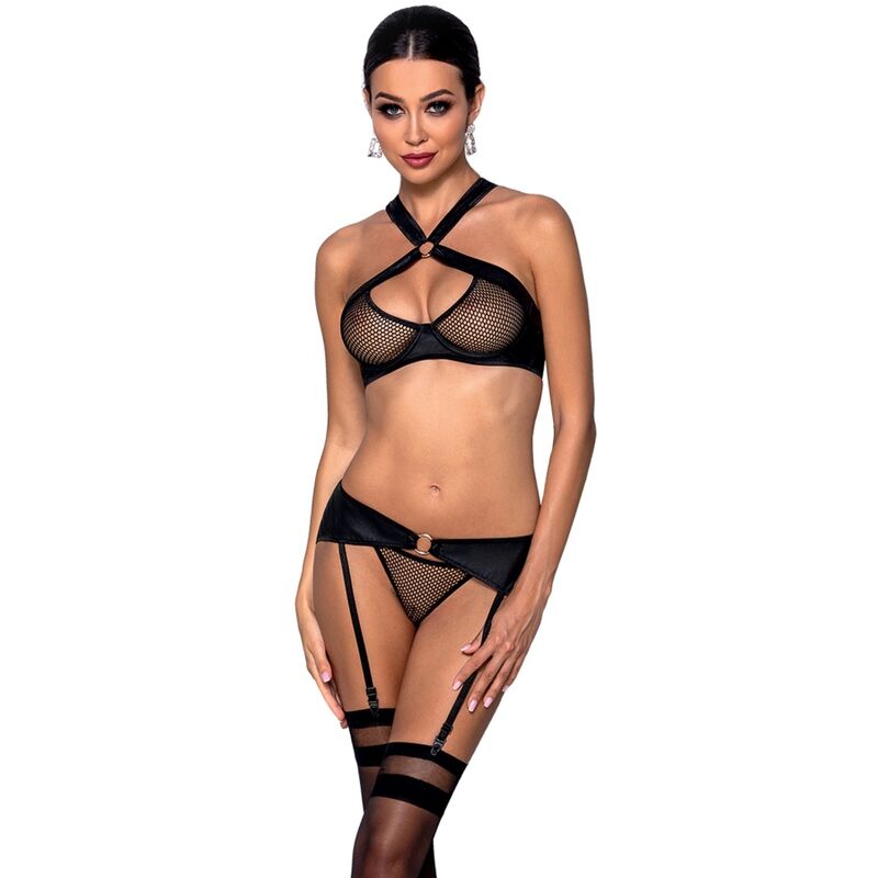 PASSION AMANDA SET ECO LEATHER XXL XXXL