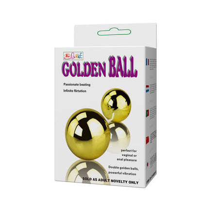 BAILE GOLDEN BOLAS CHINAS VIBRADOR