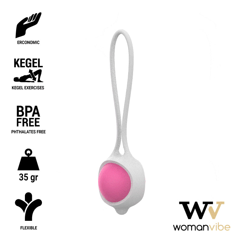 WOMANVIBE KEISY I BALL GEISHA SILICONE ROSA