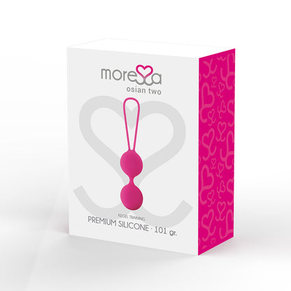 MORESSA OSIAN TWO PREMIUM SILICONE ROSA