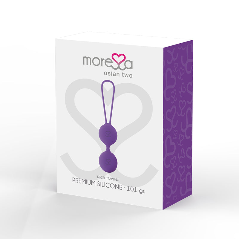 MORESSA OSIAN TWO PREMIUM SILICONE PURPLE