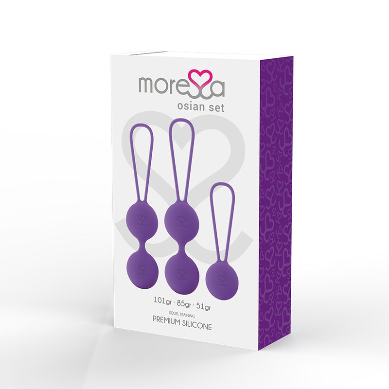 CONJUNTO MORESSA OSIAN PREMIUM SILICONE ROXO