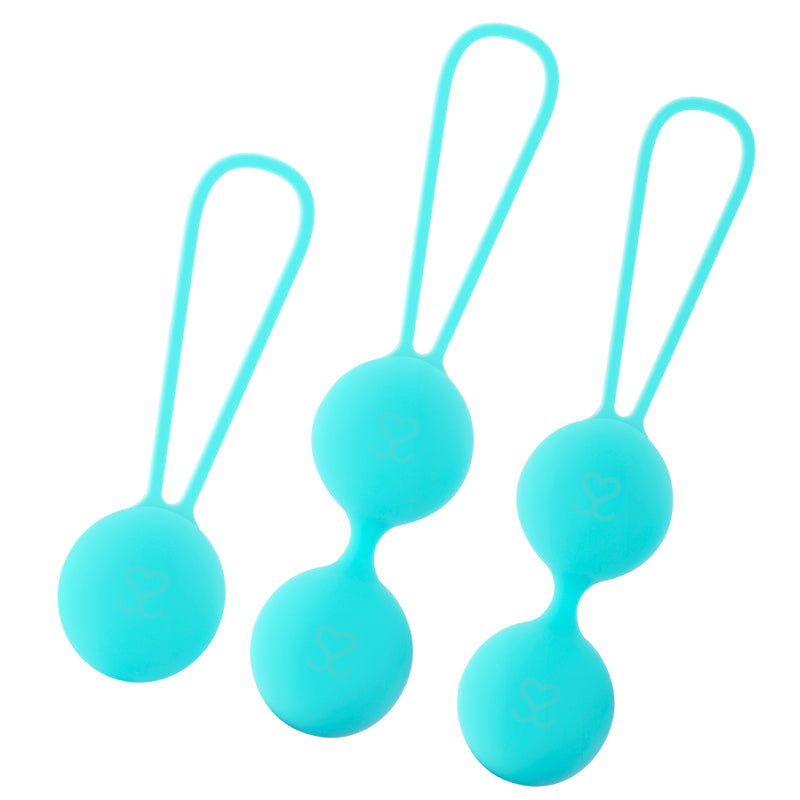 MORESSA OSIAN SET TURQUESA DE SILICONE PREMIUM