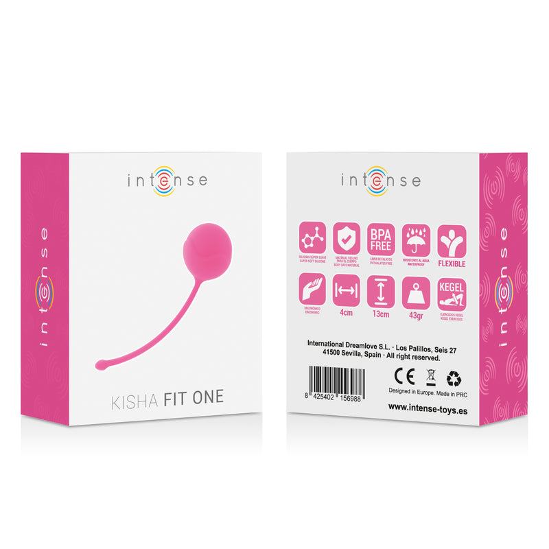 INTENSO KISHA FIT ONE SILICONE KEGEL HOT PINK