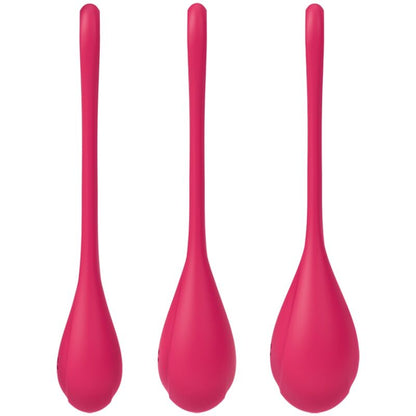 CONJUNTO DE TREINAMENTO SATISFYER YONI POWER 1 VERMELHO