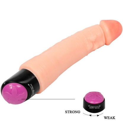 VIBRADOR REALISTICO FLEXIBLE 25 CM