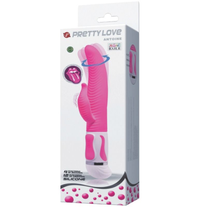 PRETTY LOVE FLIRT ANTOINE VIBRADOR ROTACIoN