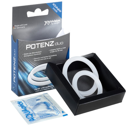 POTENZ DUO RINGS BRANCO M