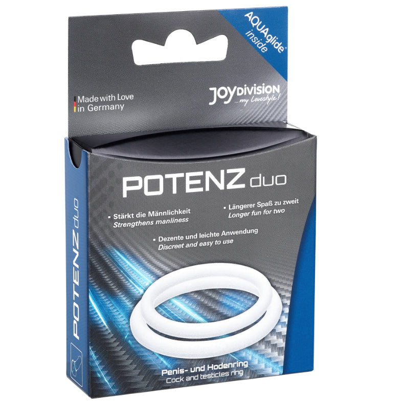 POTENZ DUO RINGS BRANCO M