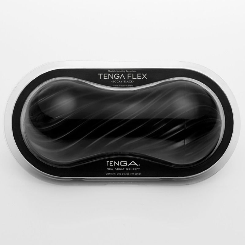 TENGA FLEX MASTUBADOR MASCULINO NEGRO