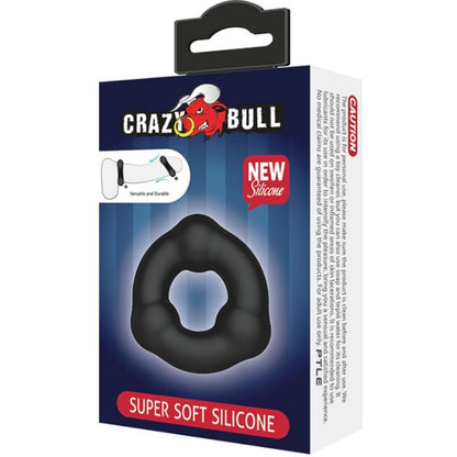 CRAZY BULL ANEL DE SILICONE NODULADO SUPER MACIO