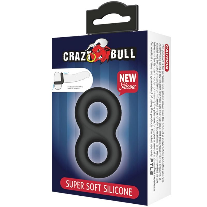 CRAZY BULL ANEL DUPLO DE SILICONE SUPER SOFT 2