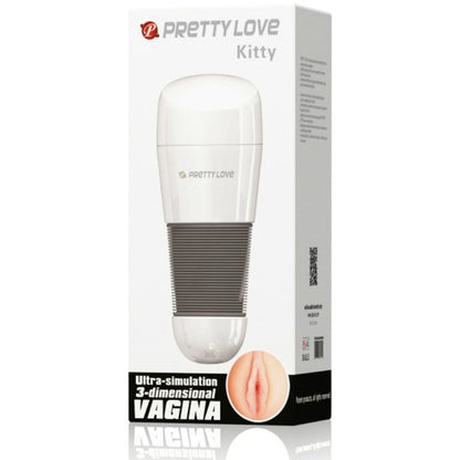 PRETTY LOVE KITTY MASTURBADOR BLANCO VAGINA