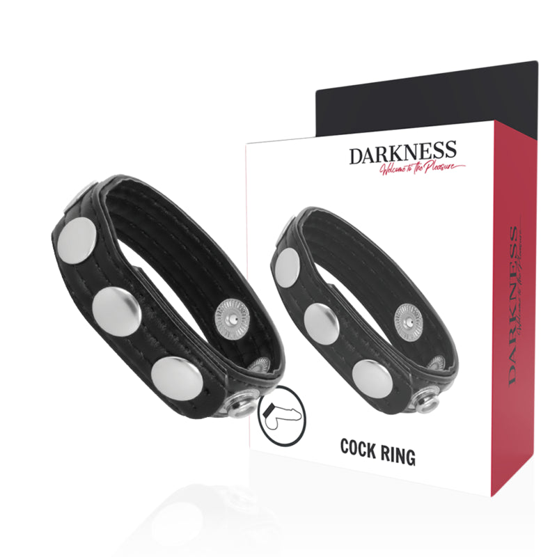 DARKNESS COCKRING DE COURO