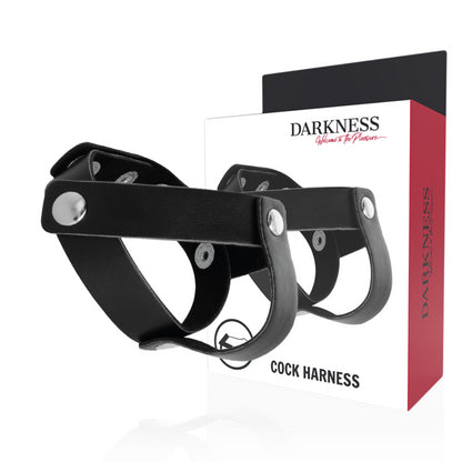 DARKNESS LEATHER C B STRAP H PIECE DIVIDE