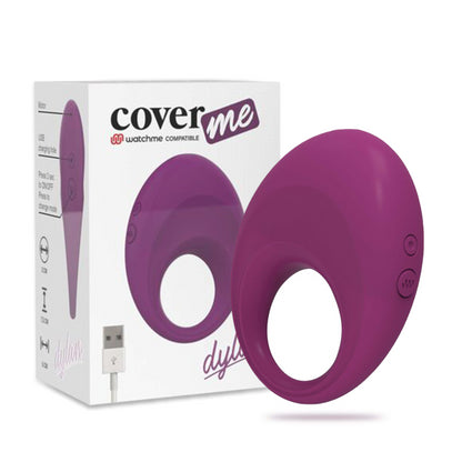 COVERME DYLAN COCK RING RECHAGEABLE WATCHME WIRELESS TECHNOLOGY COMPATIBLE