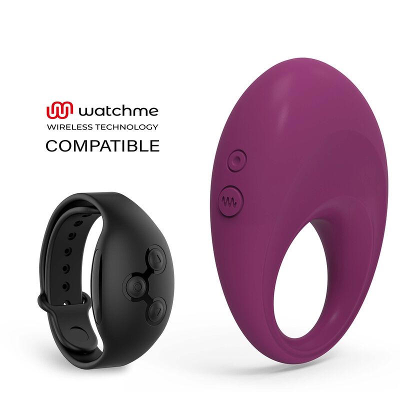 COVERME DYLAN COCK RING RECHAGEABLE WATCHME WIRELESS TECHNOLOGY COMPATIBLE