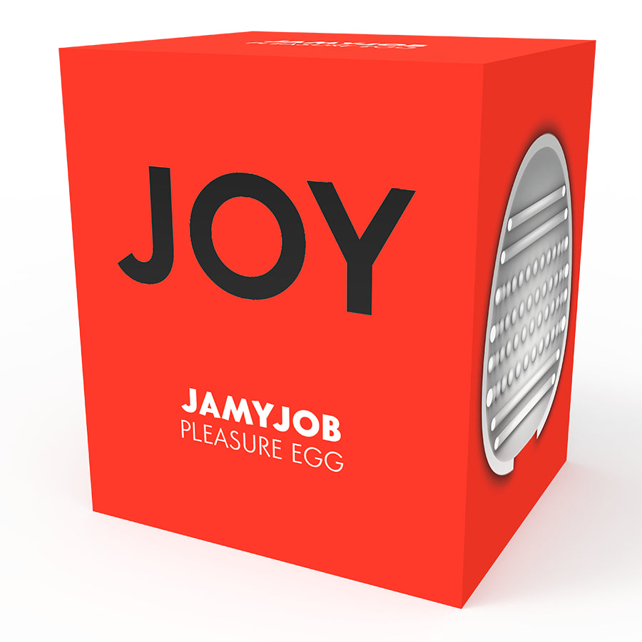 JAMYJOB EGG MASTURBATOR RED VERSION DISCRETT