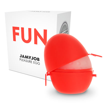 JAMYJOB EGG MASTURBATOR RED EDITION DISCRETT