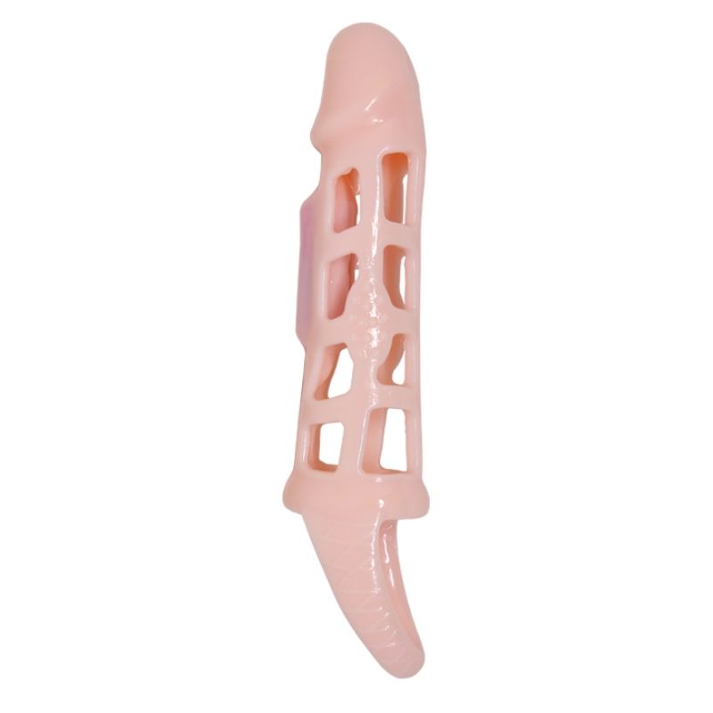 BAILE FUNDA EXTENSORA PENE CON VIBRACION Y STRAP 135 CM