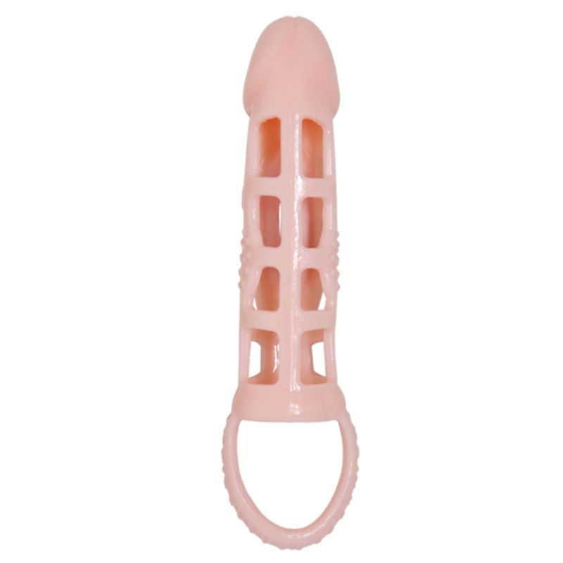 BAILE FUNDA EXTENSORA PENE CON VIBRACION Y STRAP 135 CM